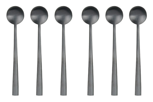 Nagasaki Coffee Spoons in Matte Black