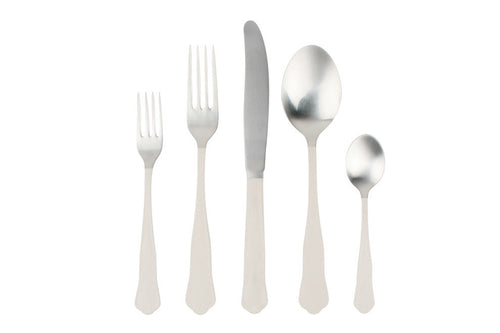 Jaipur Cutlery Set in Off-White