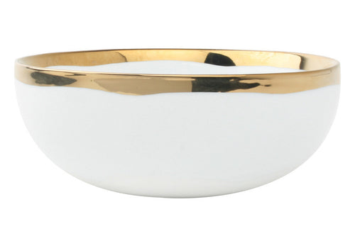 Dauville Cereal Bowl in Gold