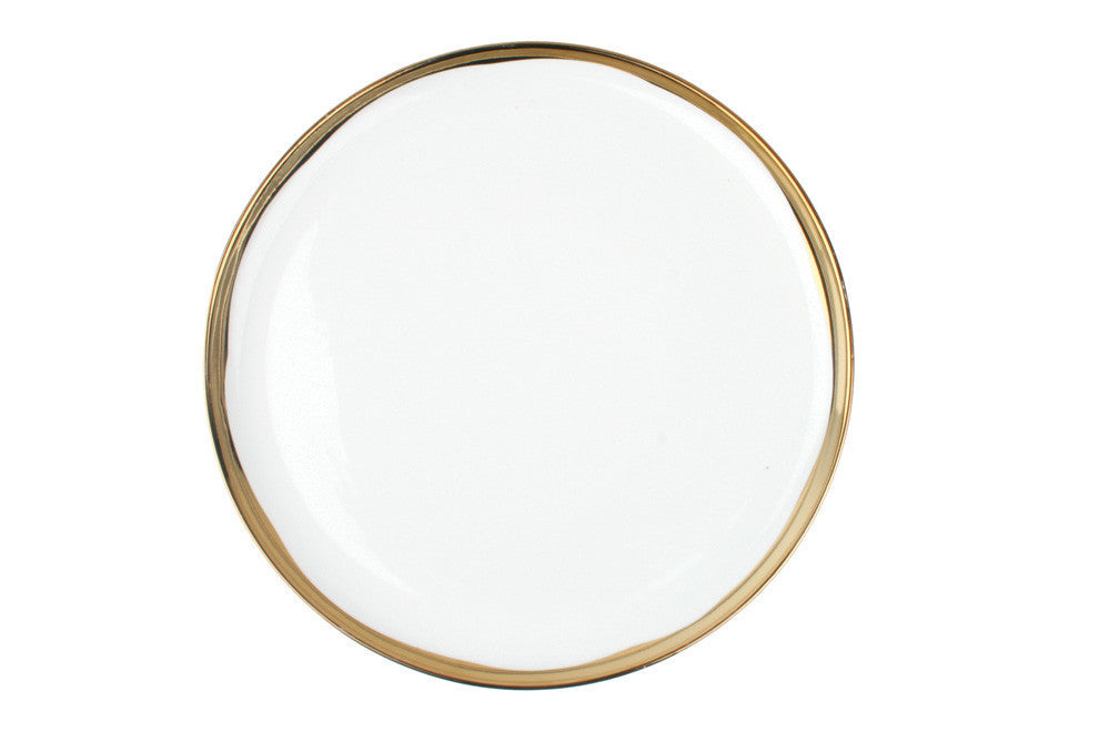 Dauville Dinner Plate in Gold