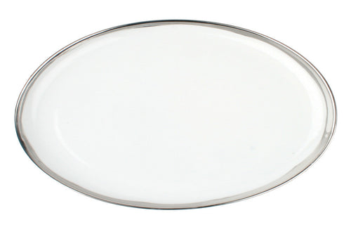 Dauville Platters with Platinum Rim