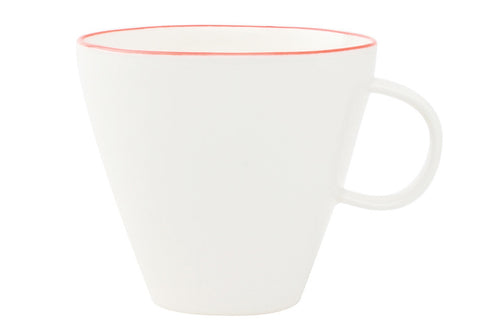 Abbesses Cup White in Red