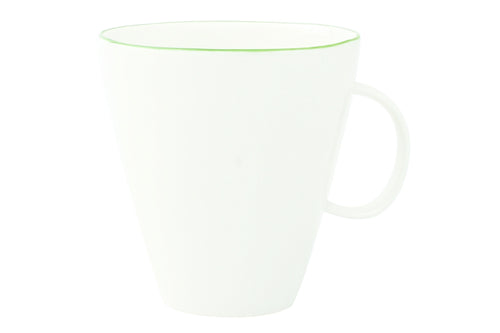 Abbesses Mug White in Green