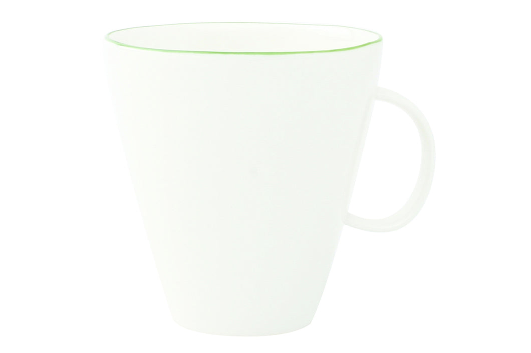 Abbesses Mug White in Green