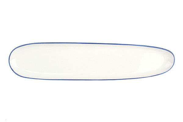 Abbesses Oblong Plate in Blue