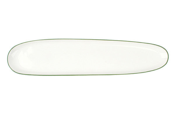 Abbesses Oblong Plate in Green