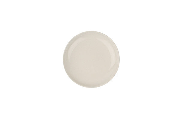 Shell Bisque Tidbit Plate in White