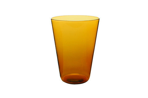 Eau Minerale Glass in Amber