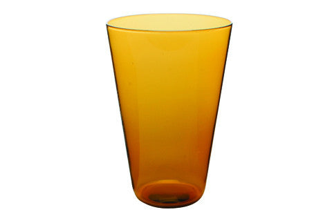 Eau Minerale Glass in Amber (Large)