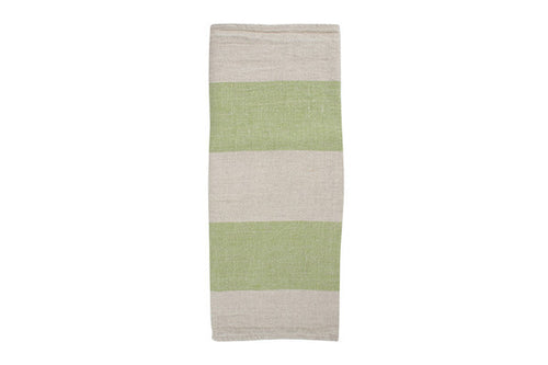 Linen Tea Towel in Green