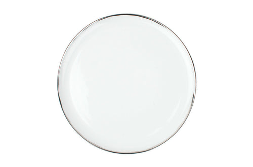 Dauville Dinner Plate in Platinum