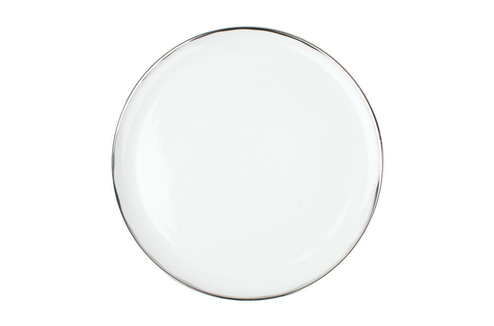 Dauville Dinner Plate in Platinum