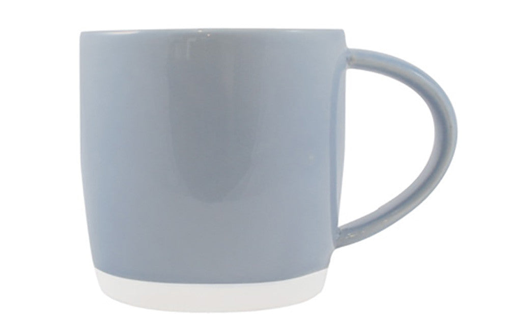 Shell Bisque Mug in Blue